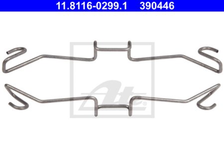Sprężyna ATE 11-8116-0299-1 4B0615269