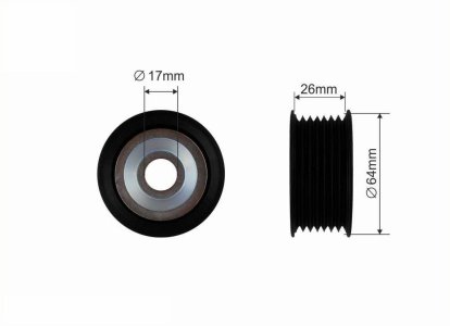 Rolka prowadząca CAFFARO 471-99 0002020319