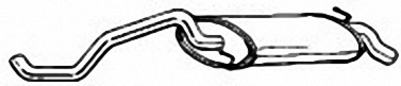 Tłumik końcowy IZAWIT 16.018A 6K6253609