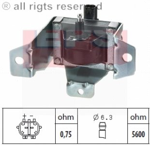 Cewka zapłonowa FACET 1.970.374 GCL201