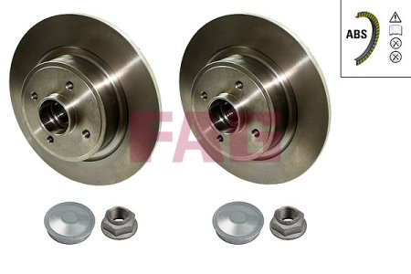 TARCZA HAMULC.+ŁOŻYSKO (KPL 2 SZTUK) 