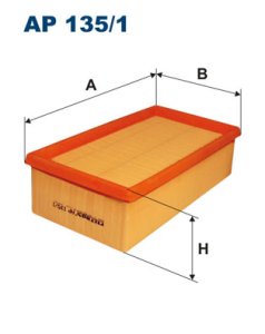 Filtr powietrza FILTRON AP135/1 C26107