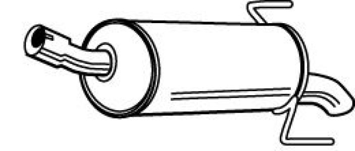 Tłumik końcowy WALKER 23138-52 5852307