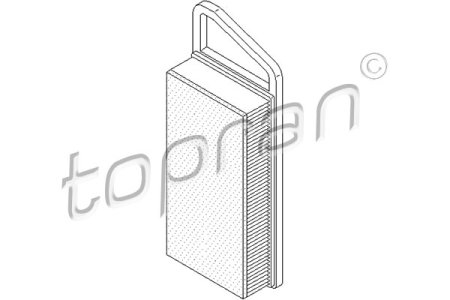 Filtr powietrza TOPRAN 720 965 C30871