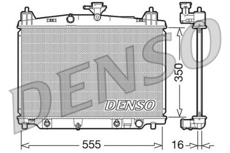 Chłodnica silnika DENSO DRM44018 ZY8415200A