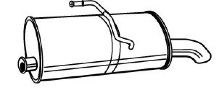Tłumik końcowy WALKER 23305-52 1730A2