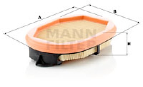 Filtr powietrza MANN-FILTER CF2125/1 CF21251