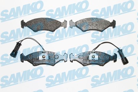 KLOCKI HAMULC. FORD FIESTA  81-83 Z CZUJ.