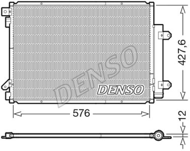 CHŁODNICA KLIMATYZACJI DENSO DCN47008 9531062M10 SUZUKI