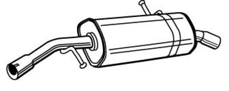 Tłumik końcowy WALKER 23094-52 1726YG